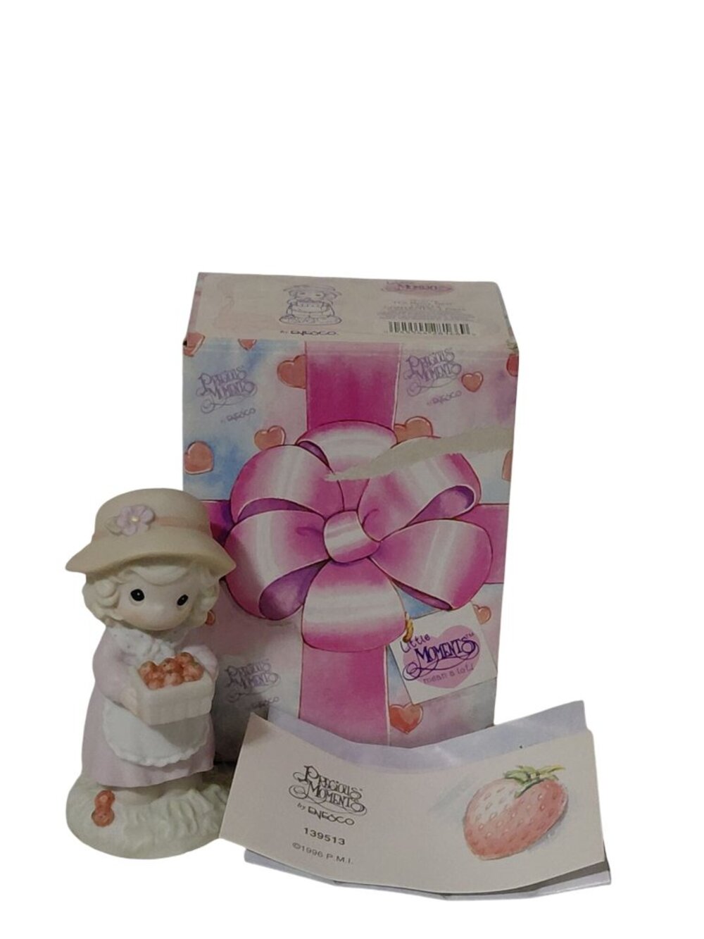 Precious Moments "Youre The Berry Best" Figurine 1996 Enesco With Box & Papers